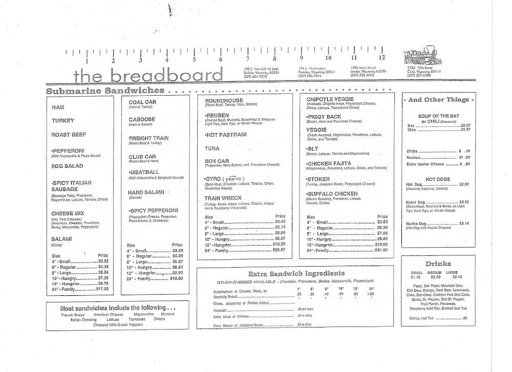 The Breadboard Menu image 3